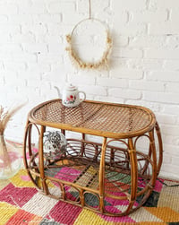 Image 1 of Table basse cannage 