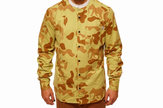 Image of Concrete Jungle  Camo Button up