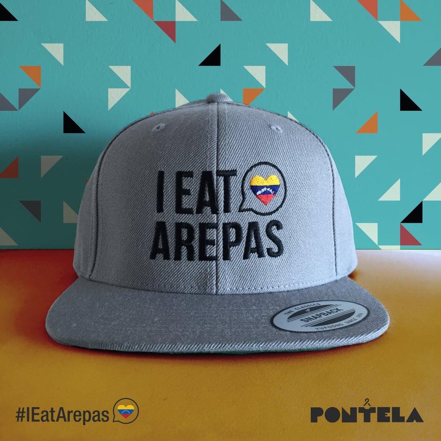Image of I Eat Arepas Silver