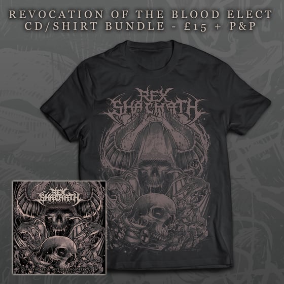 Image of Revocation Of The Blood Elect CD/Shirt Bundle