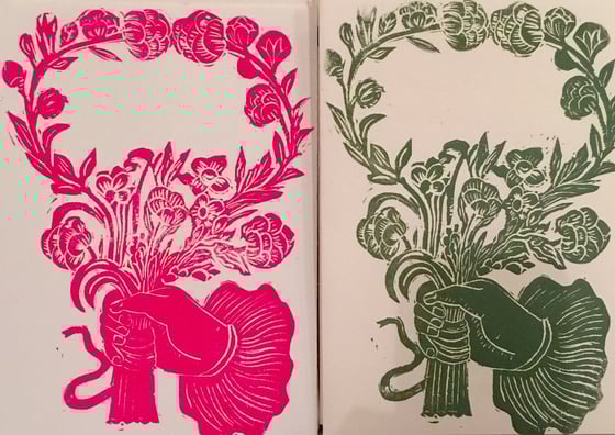 Image of Hand Posey Card