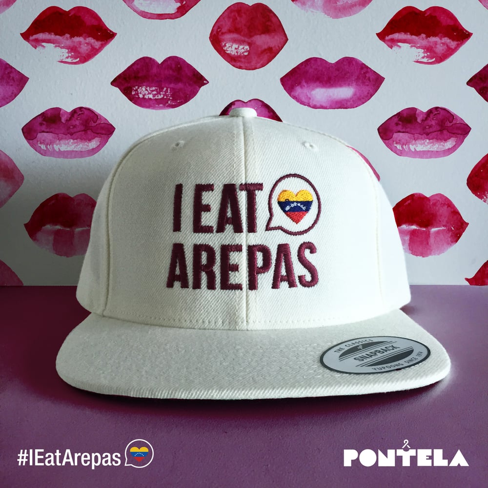 Image of I Eat Arepas White