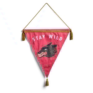 Image of Stay Wild Mini Flag