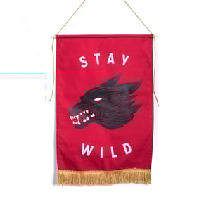 Image of Stay Wild Medium Banner