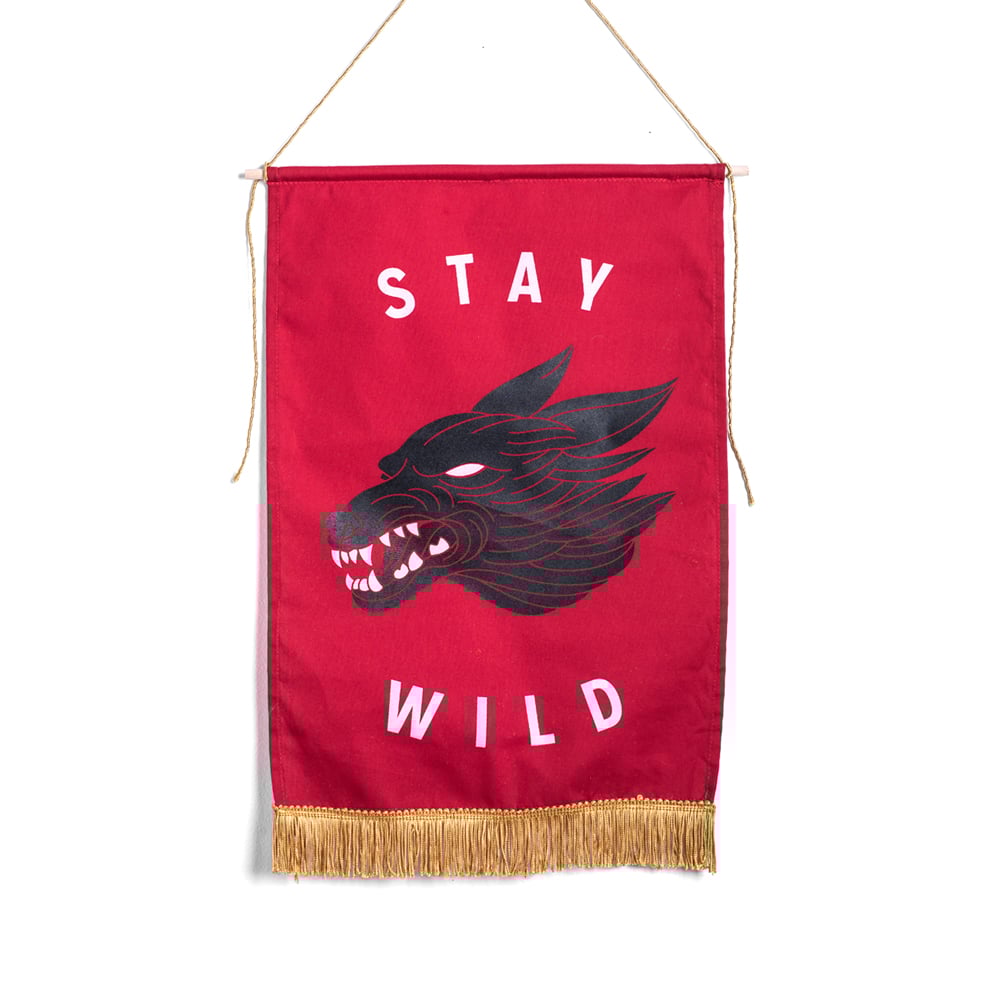 Image of Stay Wild Medium Banner