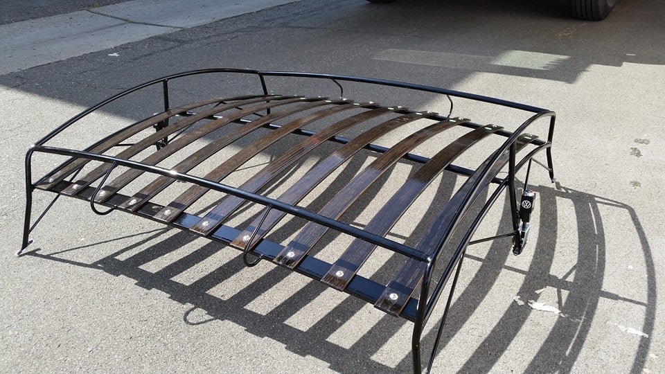 BLACK POWDER COAT VW BUG ROOF RACK - OUT OF STOCK / Foreign Concepts VW