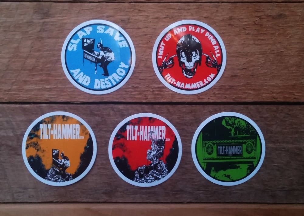 Image of Tilt-Hammer Sticker Pack