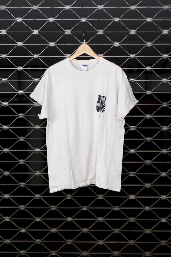 Image of 'The Wild Rumble White' - Pocketprint Shirt
