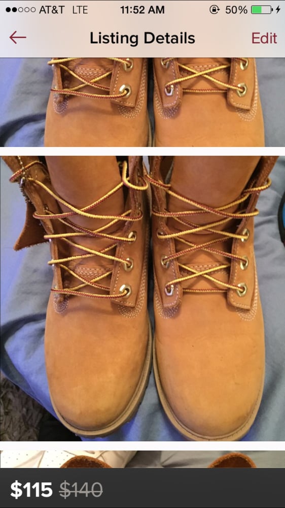 Image of Size 6 Timberland Boots