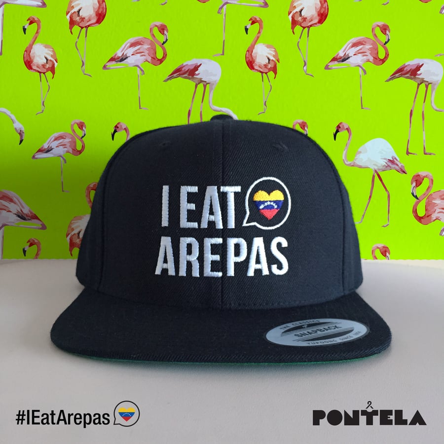 Image of I Eat Arepas Black