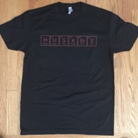 Image 1 of periodic huskers. - graphic tee
