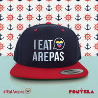 I Eat Arepas Navy/Red