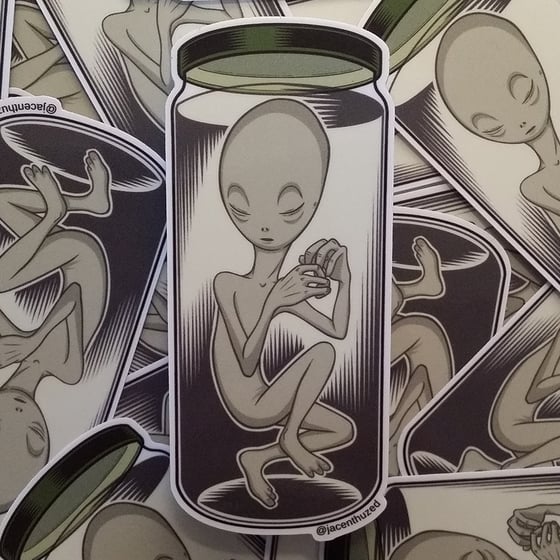Image of Alien - Vinyl Sticker