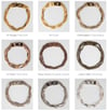gourmette 5 rangs /5-Band simple-cuff bracelet 