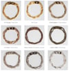 gourmette 5 rangs /5-Band simple-cuff bracelet