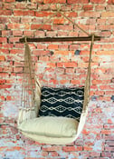 Image of Hammock Swing Chair - Navy Tribal