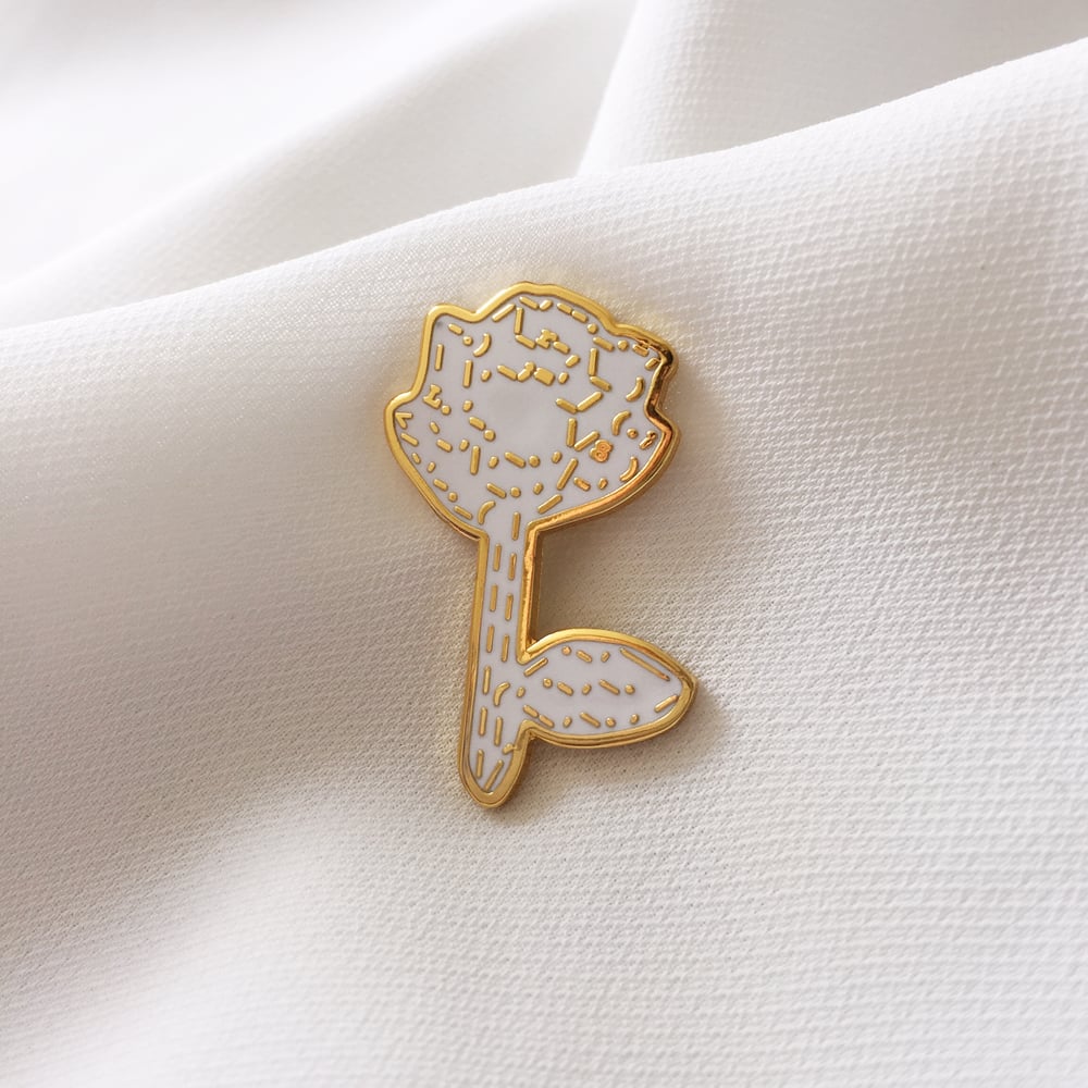 Image of ASCII ROSE PIN
