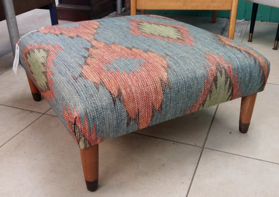 Image of Large coffee table style footstool