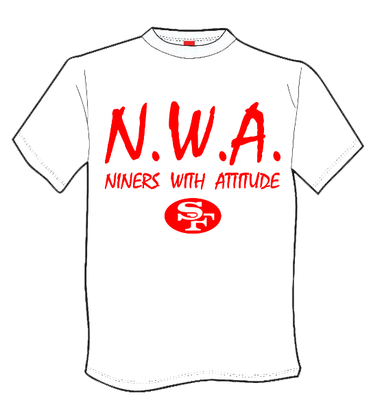 niners t shirt