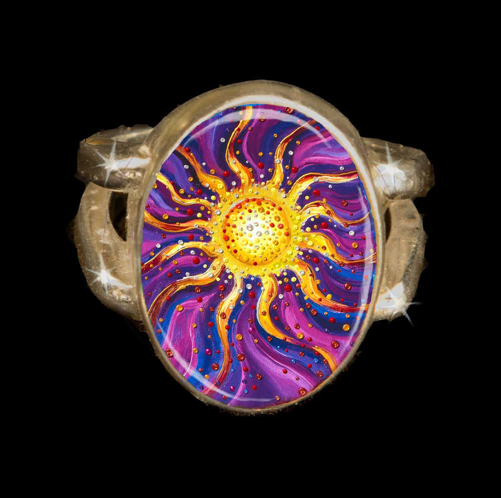 Image of El Sol Yang Energy Empowerment Ring