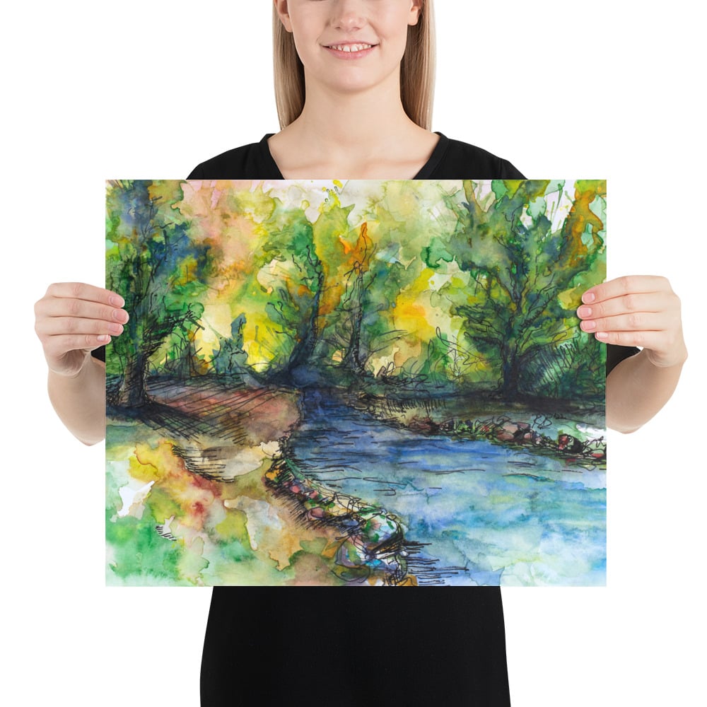 Image of ||| PRINT ||| - "Right Before the Trees Came Alive"