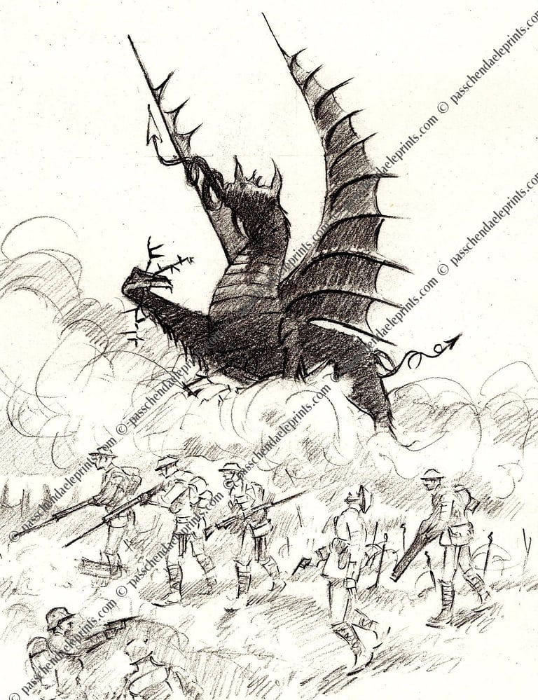 Ghost soldiers at the Mametz Memorial The Somme 1916