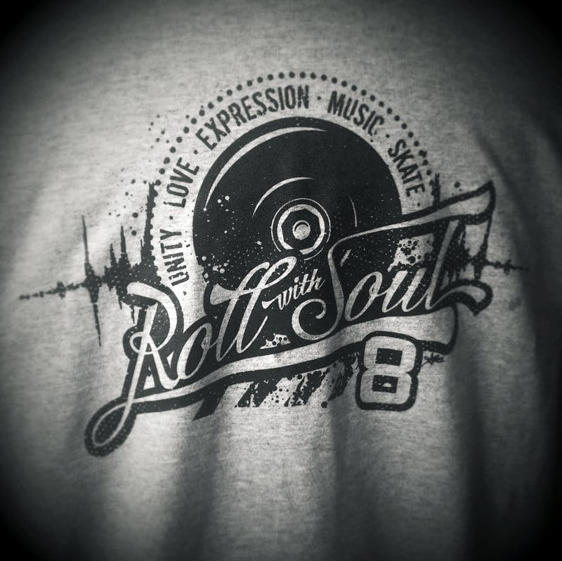 Image of Roll with Soul Script Tee