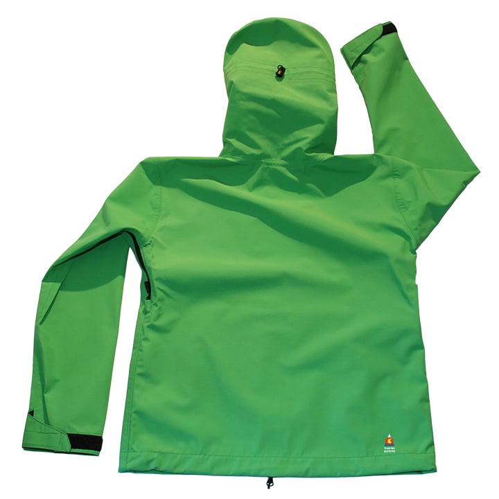 Image of Antero II Plus Hardshell Polartec Neoshell Jacket Made in Colrado Jade Green