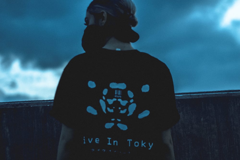 Image of "Live In Tokyo" Official Black Logo Short Sleeve T-shirt