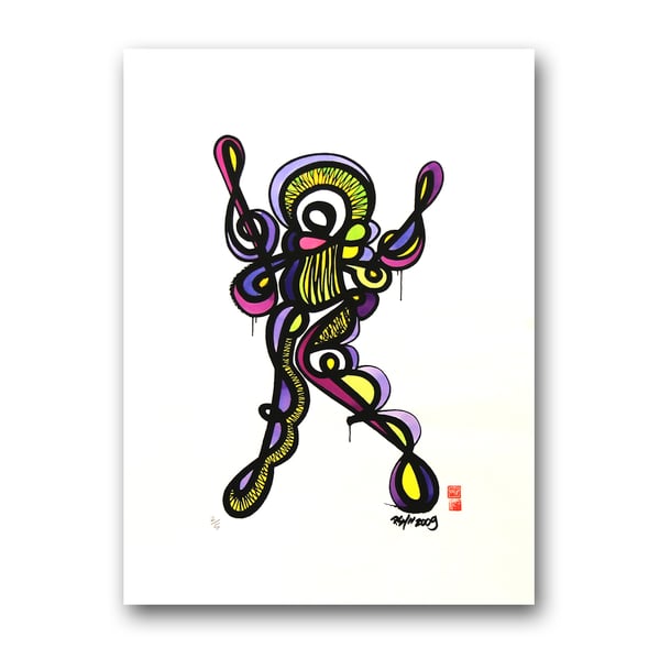 Comedia del arte rehaussé différents modèles - PSY la boutik