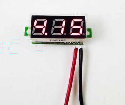 Image of Miniature (0.28 inch) Digital Voltmeter