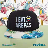 I Eat Arepas Flower Royal