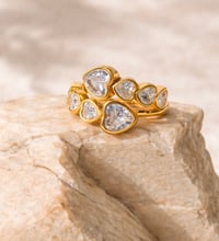 Image 3 of Crystal Heart Ring