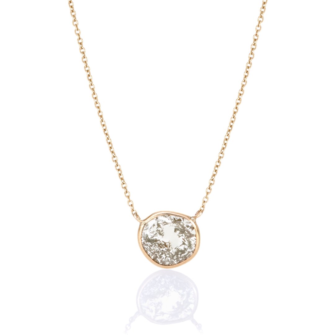 Diamond deals slice pendant