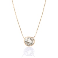 Image 1 of Diamond Slice Necklace
