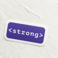Image 2 of Strong Tag Sticker
