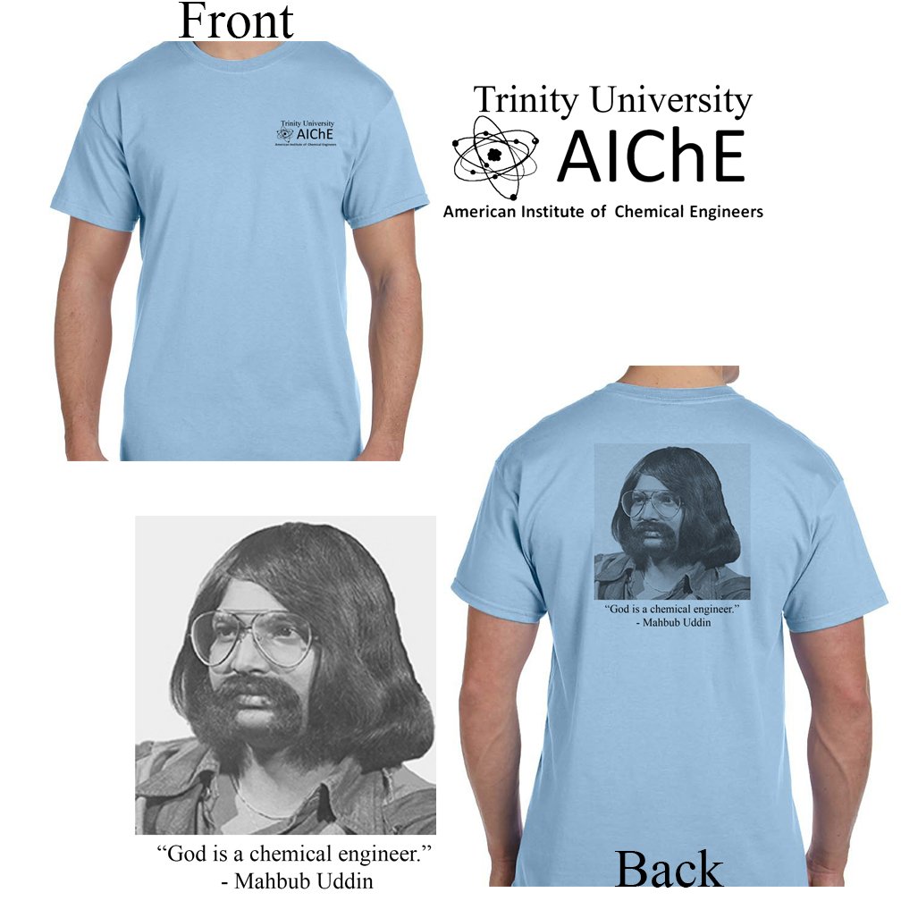 Image of Trinity University AIChE- Light Blue