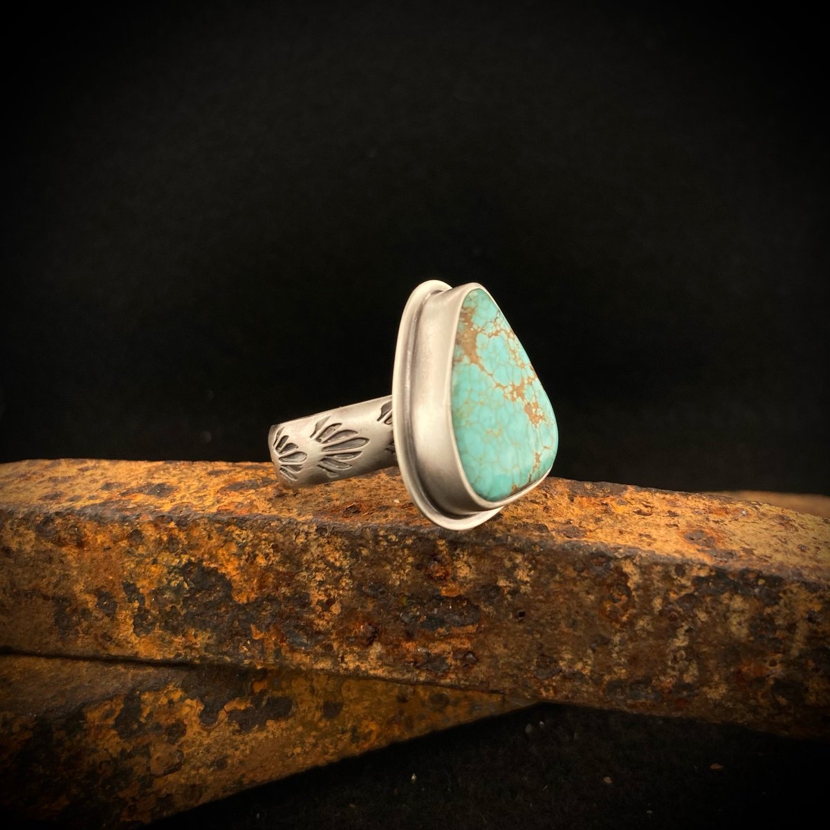 Number 8 Turquoise Ring 6