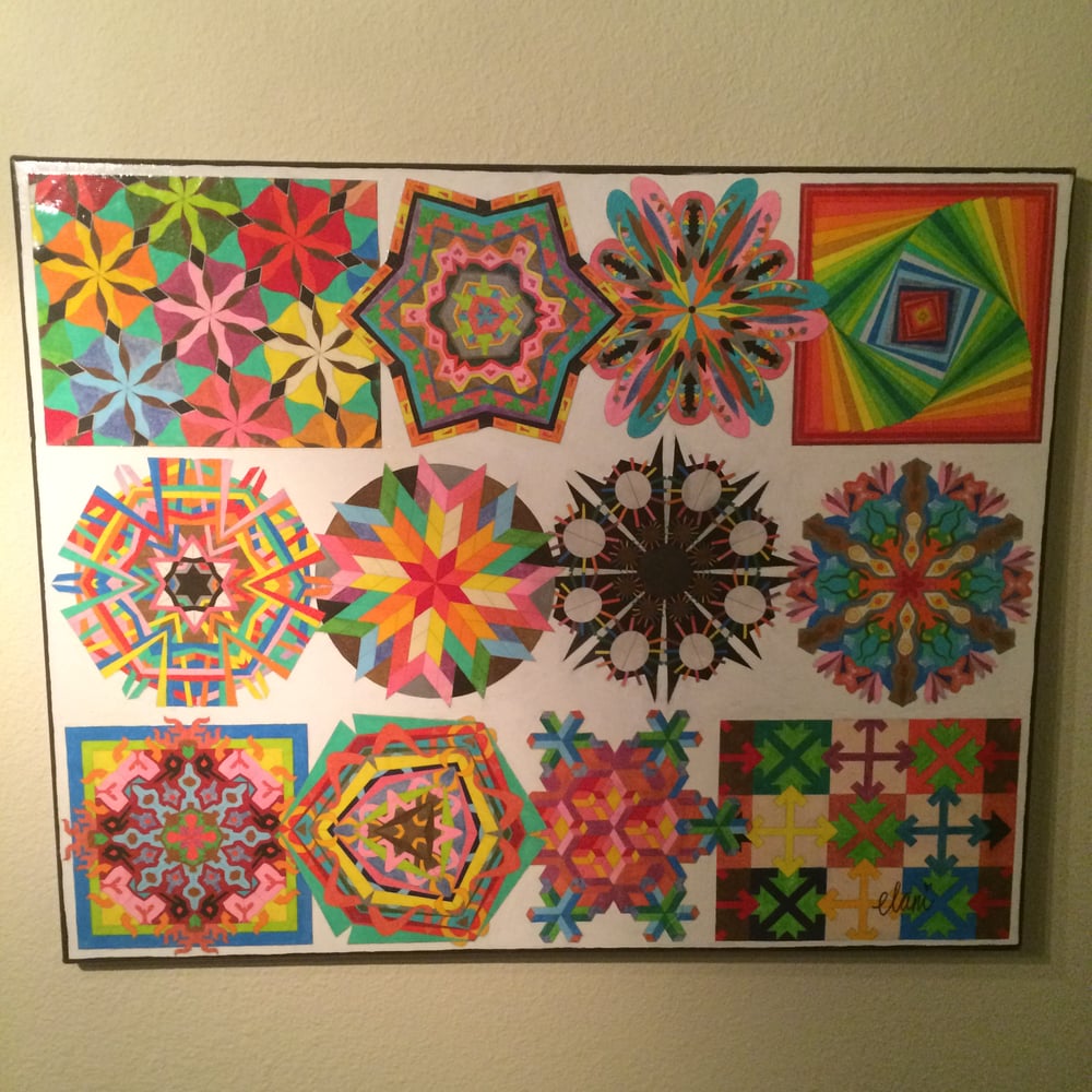 Image of Mandala Rainbow (White)