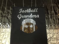 Image 1 of "Sparkling" Football & Basketball Grandma (2 different designs)