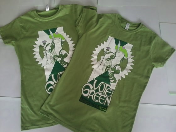 Image of Vote Green Tshirt