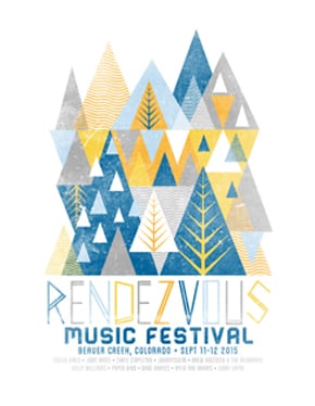 Image of Rendezvous Festival Poster 2015