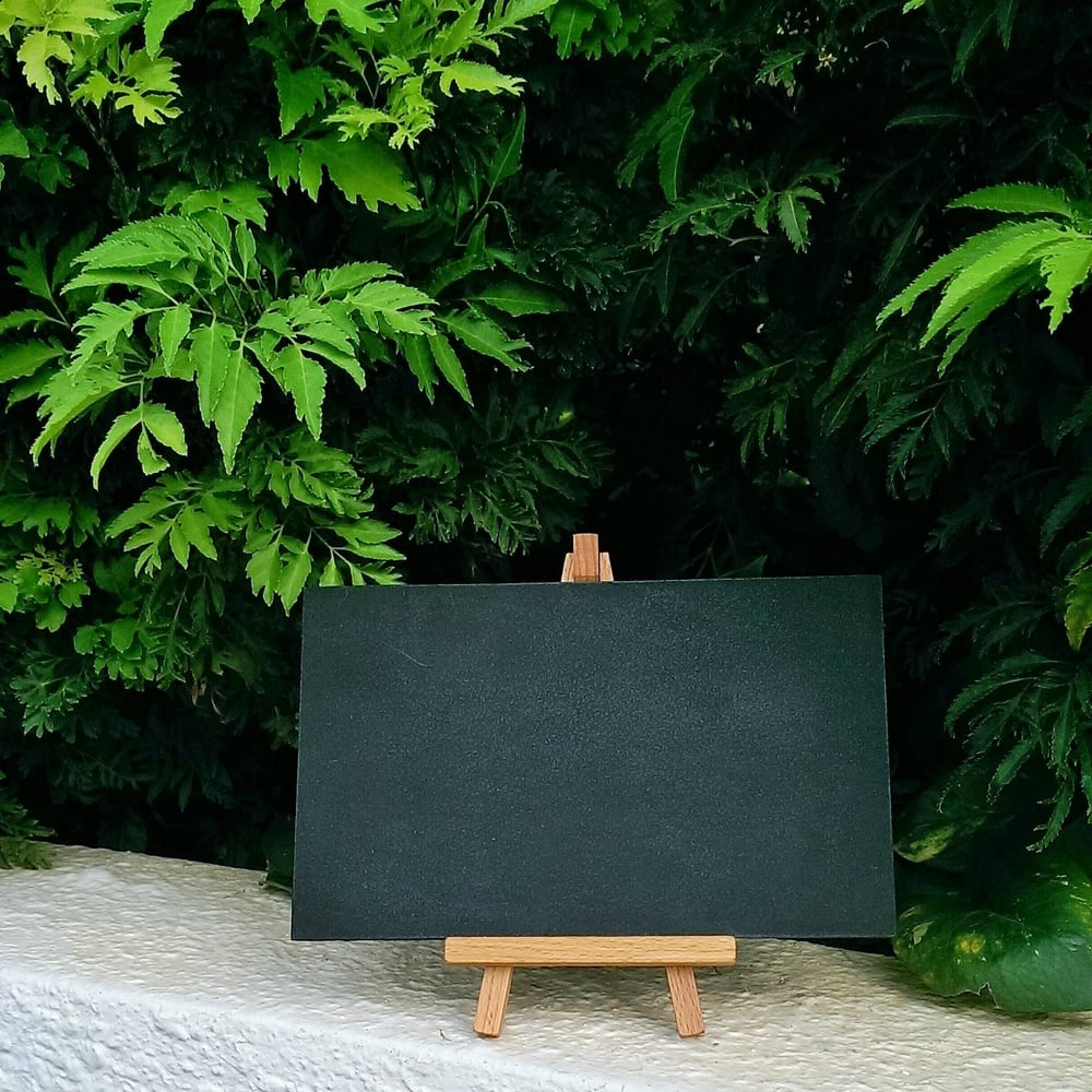 Chalk'let — Small Chalkboard with Stand