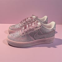 Image 1 of Rose Quartz Drip Nike Air Force One 
