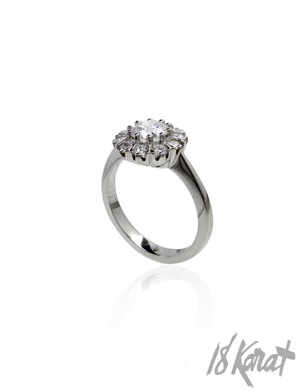 Nicole's Engagement Ring - 18Karat Studio+Gallery