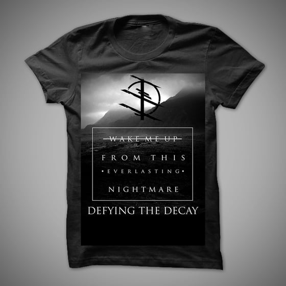 Image of Machine City Lyrics T-Shirt (Black)