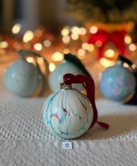 Image 3 of Marbled Ornaments - Wish