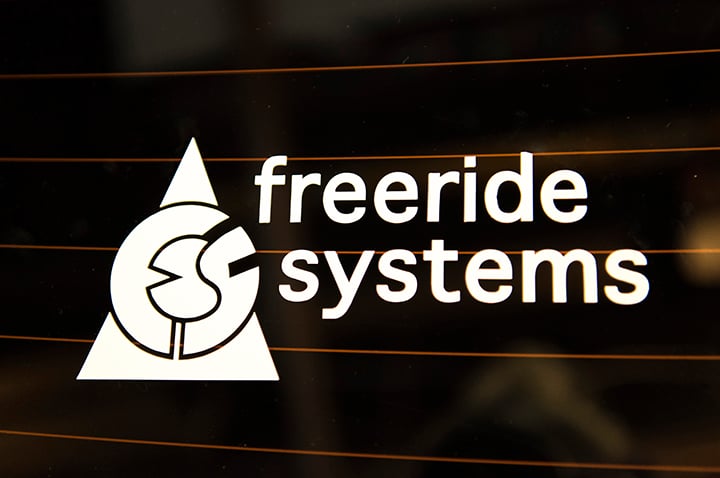 Image of Die Cut Freeride Systems Decal