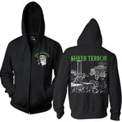 Image of SHEER TERROR "Hangman" Hooded Zipper Sweatjacket