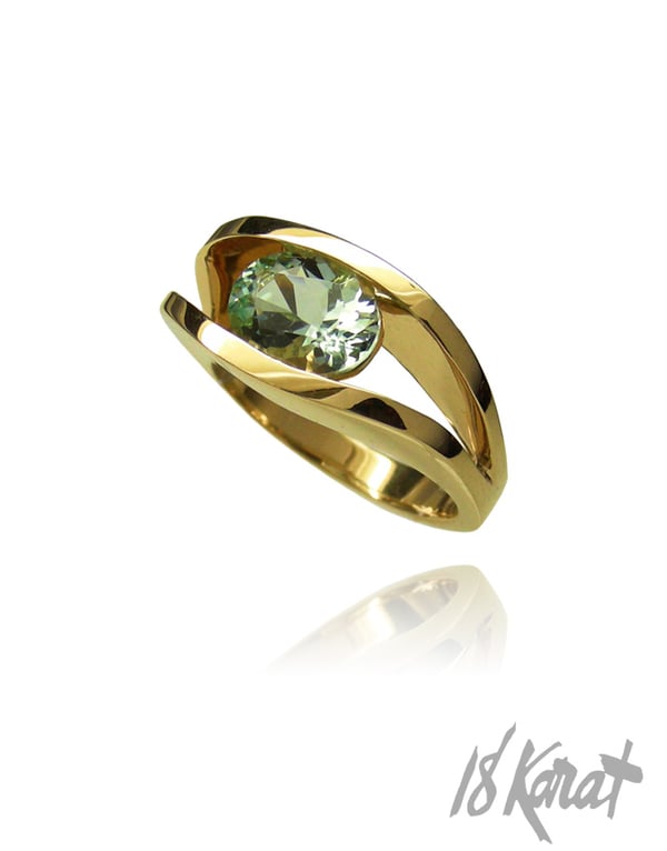 Eileen's Beryl Ring - 18Karat Studio+Gallery